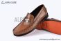 Hermes Karlo Brown Smooth Leather Loafer