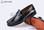 Hermes Igor Black Patent Leather Loafer