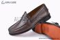 Hermes Igor Dark Brown Smooth Leather Loafer
