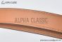 HERMES Lady Kelly 18 Buckle & Craie Epsom Leather Belt