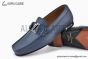 LV Modern Classic Major Loafer Gray Blue Grained Leather