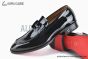 Christian Louboutin Chambelimoc Black Patent Leather Loafers