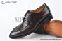 Ferragamo Smooth Brown Leather Derby