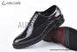 Ferragamo Brown Patent Leather Lace-up Derby