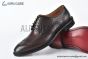 Prada Classic Brown Smooth Leather Brogue Oxford