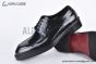 Prada Brushed Black Leather Derby II