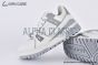LV Trainer Maxi Sneaker Grained Leather Grey & White 1ACPPP