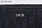Dior Saddle Triple Pouch Black Oblique Jacquard