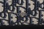 Dior Rider 2.0 Zipped Messenger Bag Beige & Black Oblique Jacquard with Black Grained Calfskin