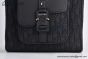 Dior Saddle Backpack with Flap Black Oblique Jacquard with Black Grained Calfskin
