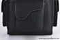 Dior Saddle Backpack with Sidepocket Black Grained Calfskin