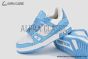 LV Trainer Sneaker Monogram-embossed White & Blue 1AA6X5
