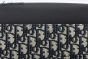 Dior Small Saddle Messenger Bag with Flap Beige & Black Oblique Jacquard with Black Grained Calfskin