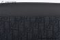 Dior Small Saddle Messenger Bag with Flap Black Oblique Jacquard with Black Grained Calfskin
