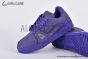 LV Trainer Sneaker Grained Nubuck Buffalo Purple Leather 1ADHAR