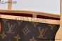 LV Neverfull MM Monogram Cerise Red & Brown M46987