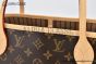 LV Neverfull MM Monogram Beige & Brown M46975