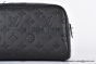 LV Dopp Kit Monogram Shadow Leather Black M12645