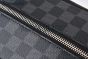 LV Locker Dopp Kit Damier Graphite Canvas Black N83112