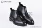 Prada Classic Boot Black Grain Leather