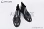 Prada Classic Boot Black Grain Leather