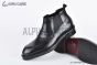 Prada Classic Boot Black Grain Leather