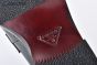 Prada Classic Boot Black Burnished Leather