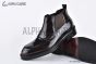 Prada Classic Boot Brown Burnished Leather