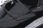 Prada Classic Boot with Logo Plate Black Burnished Leather