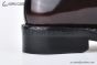Prada Classic Boot with Logo Plate Brown Burnished Leather