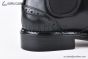 Prada Classic Brogue Boot I Black Grain Leather