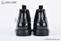 Prada Classic Brogue Boot I Black Burnished Leather
