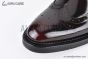 Prada Classic Brogue Boot I Brown Burnished Leather