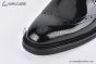 Prada Classic Brogue Boot II Black Burnished Leather