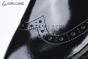 Prada Classic Brogue Boot II Black Burnished Leather