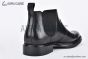 Prada Classic Brogue Boot II Black Grain Leather