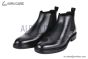 Prada Classic Brogue Boot III Black Grain Leather