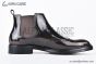 Prada Classic Brogue Boot III Brown Burnished Leather