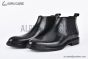 Prada Classic Smooth Boot II Black Grain Leather