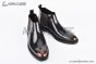 Prada Classic Smooth Boot II Brown Burnished Leather
