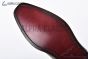 Ferragamo Tramezza Oxford with Toe Cap Black to Brown Gradient Leather