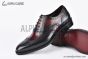 Ferragamo Tramezza Oxford Brogue Black to Brown Gradient Leather