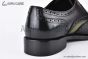 Ferragamo Tramezza Oxford Brogue Black to Yellow Gradient Leather