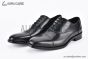 Ferragamo Tramezza Oxford with Toe Cap Black Leather