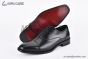 Ferragamo Tramezza Oxford with Toe Cap Black Leather