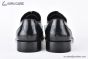 Ferragamo Tramezza Oxford with Toe Cap Black Leather
