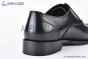Ferragamo Tramezza Oxford with Toe Cap Black Leather