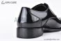 Ferragamo Tramezza Oxford with Toe Cap Black Patent Leather