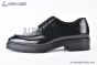 Prada Lace-up Derby Black Patent Leather