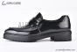 Prada Loafer Black Patent Leather